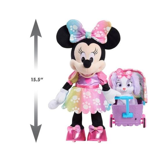 Interactive Minnie Mouse Talks, Sings and Walks pulling her Wagon - Picture 4 of 4